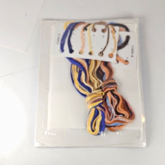 Cross Stitch Kit Jesus Portrait of Christ 6x8 Sealed 2006 Linda Gillum Janlynn - Picture 7 of 14